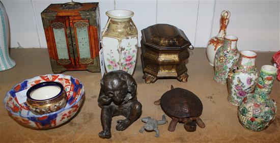 Oriental ceramics, miniature etc